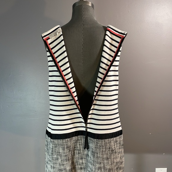 Loft dress in size 12  - 100% cotton.  Tweed looking bottom - French inspired - Picture 6 of 17